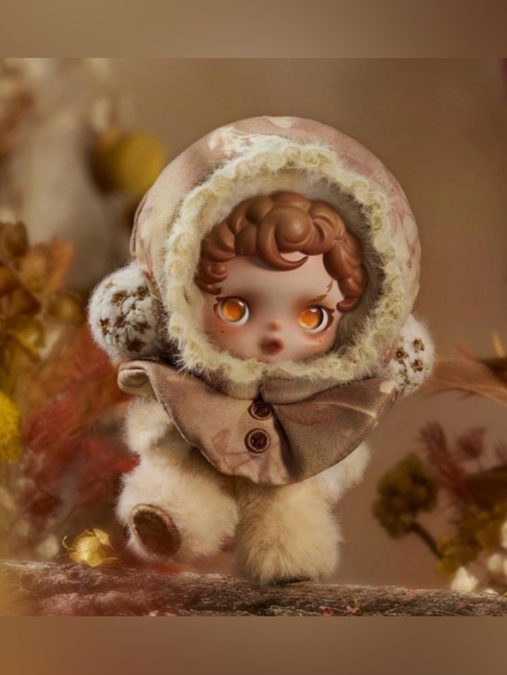 New “AMBER” SKULLPANDA L’impressionnisme Series 💛 Authentic - Picture 1 of 6